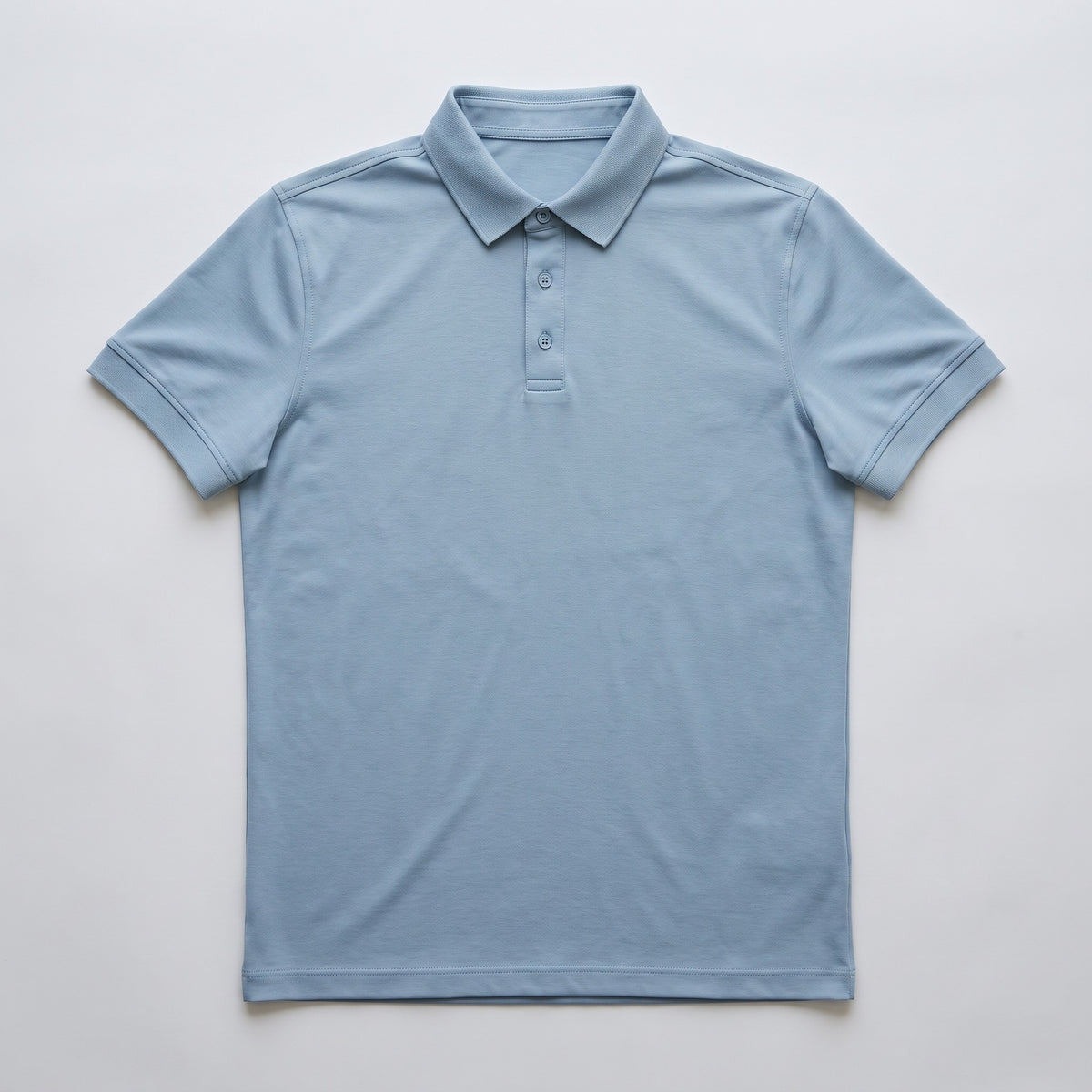 Levano Komfort-Poloshirt in Hellblau