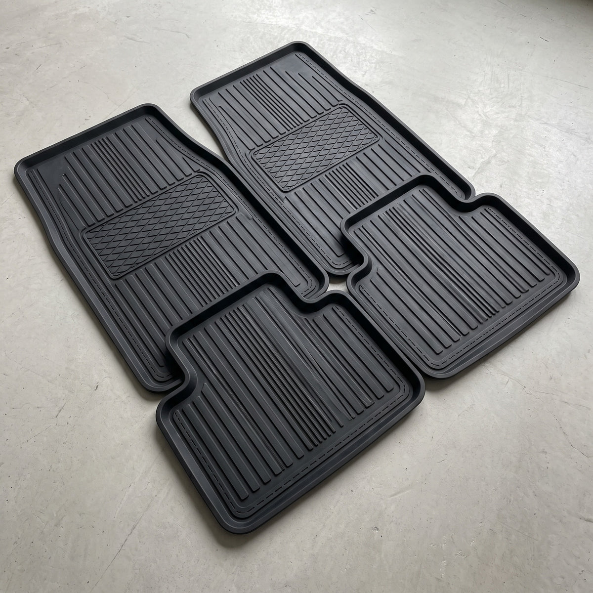 TerraFit Allwetter-Fußmatten-Set, 4 Matten