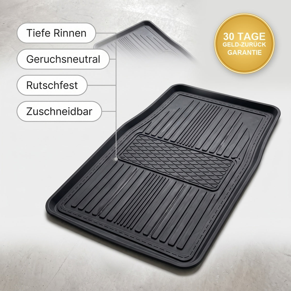 Eigenschaften der Fußmatten