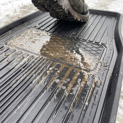 Schneematsch bleibt auf der Matte