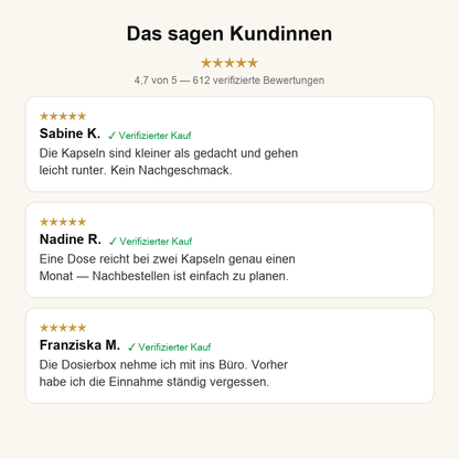 Bewertungen von Kundinnen