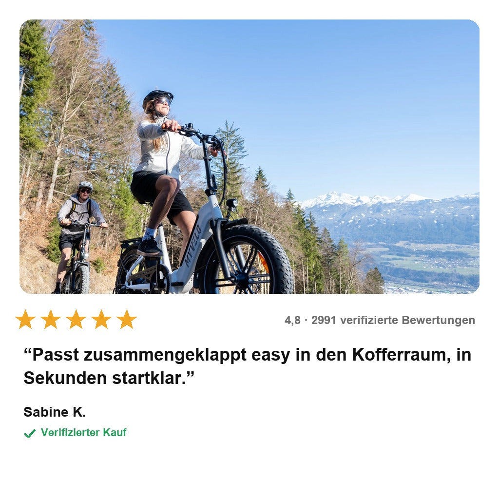 avis — TerraFold™ E-Faltrad – Klappbares Elektro-Fatbike