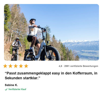 avis — TerraFold™ E-Faltrad – Klappbares Elektro-Fatbike