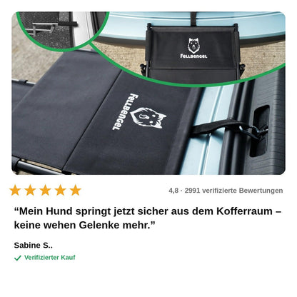 avis — SafeSteig™ Hundetreppe fürs Auto mit Sicherheitsstufe