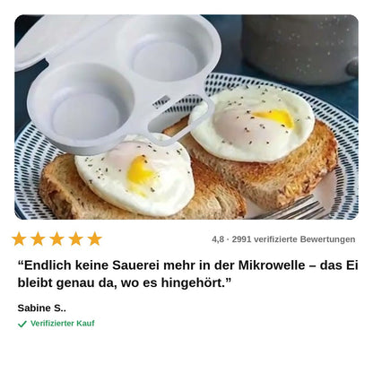 avis — Mikrowellen-Eierkocher – Pochierte Eier in 4 Minuten