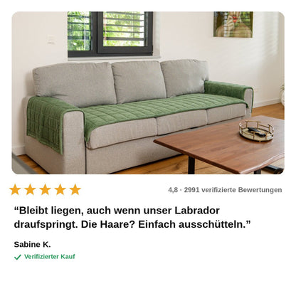 avis — Cord-Sofaschoner rutschfest – Schutz vor Tierhaaren, Kratzern & feuchten Pfoten