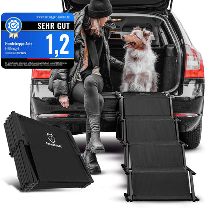 packshot — SafeSteig™ Hundetreppe fürs Auto mit Sicherheitsstufe