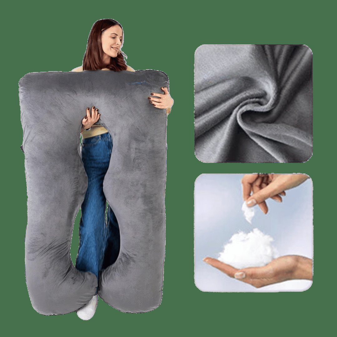 packshot — ComfortCurve® Seitenschläferkissen – Ergonomisches U-Kissen für die Seitenlage