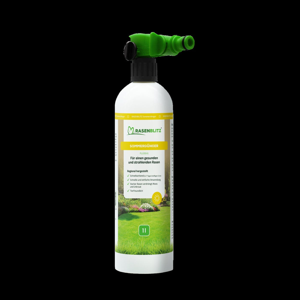 packshot — RasenVital™ Flüssiger Sommerdünger – Für Sichtbar Grüneren Rasen