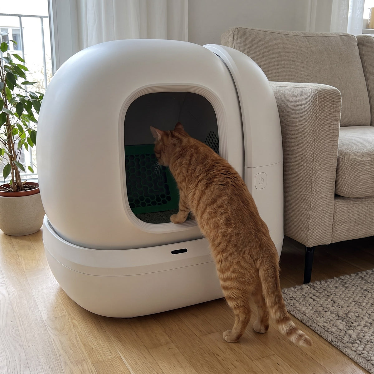 CleanSphere Pro im Wohnzimmer