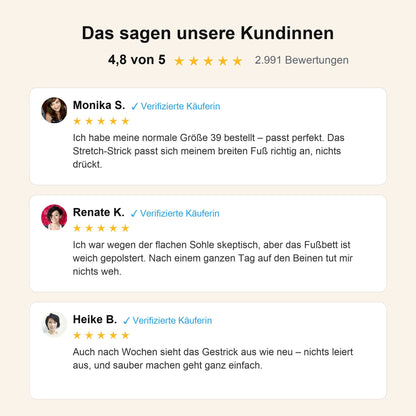 FlexiStep™ — Kundinnenstimmen