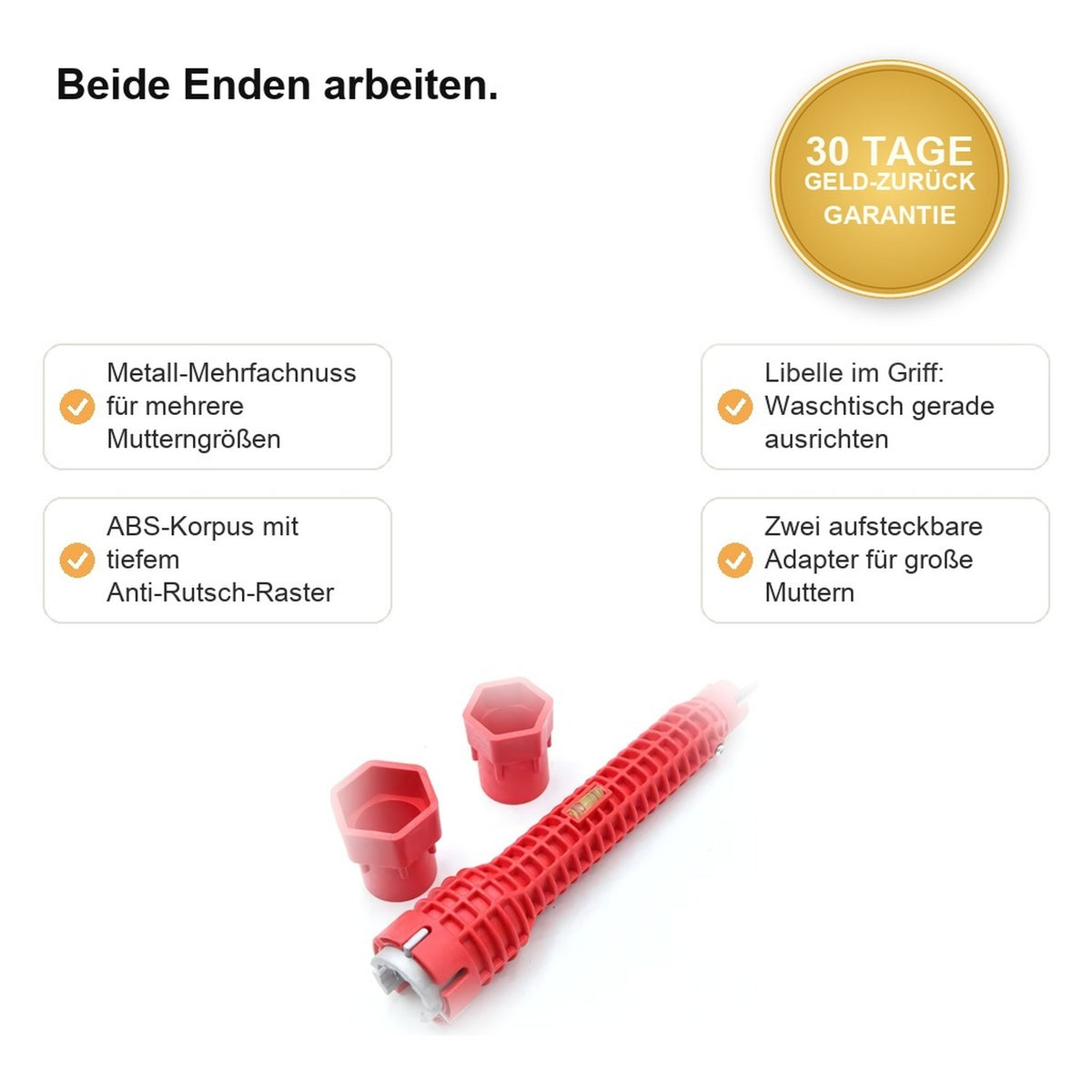 SpülFix Merkmale auf einen Blick