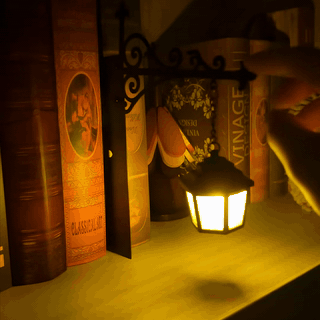 gif — BuchLaterne™ – Mini-Laterne fürs Bücherregal mit warmem LED-Licht