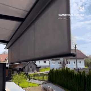 gif — Elektrische Kassettenmarkise mit Fernbedienung