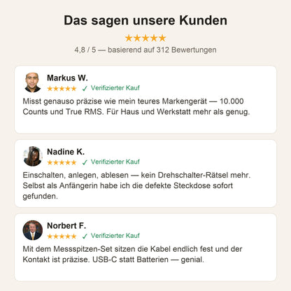 Das sagen unsere Kunden