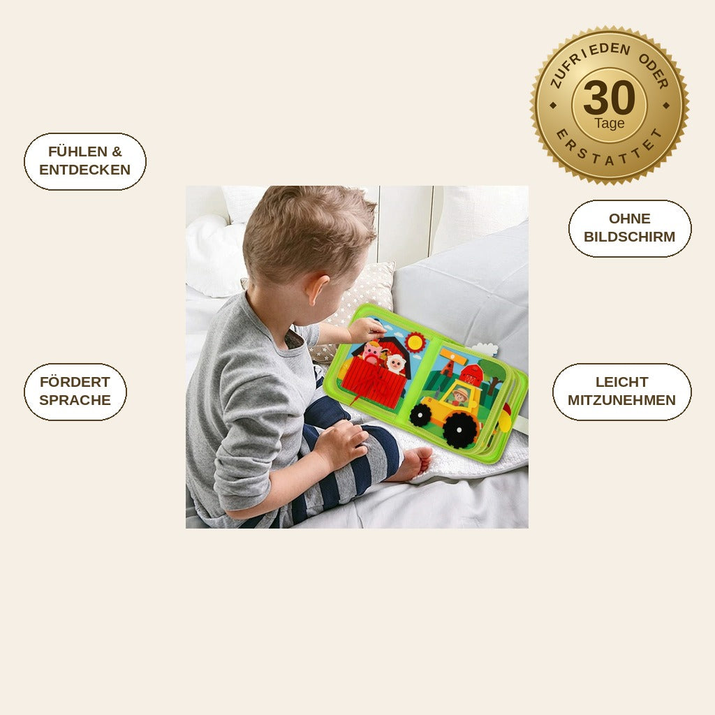 infographie — Montessori Bauernhof-Geschichtenbuch