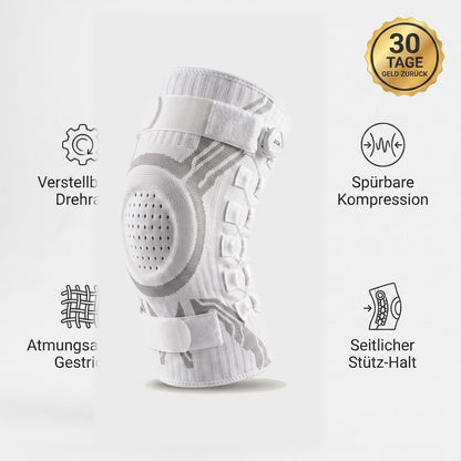 Kniebandage mit Drehverschluss & Kompression