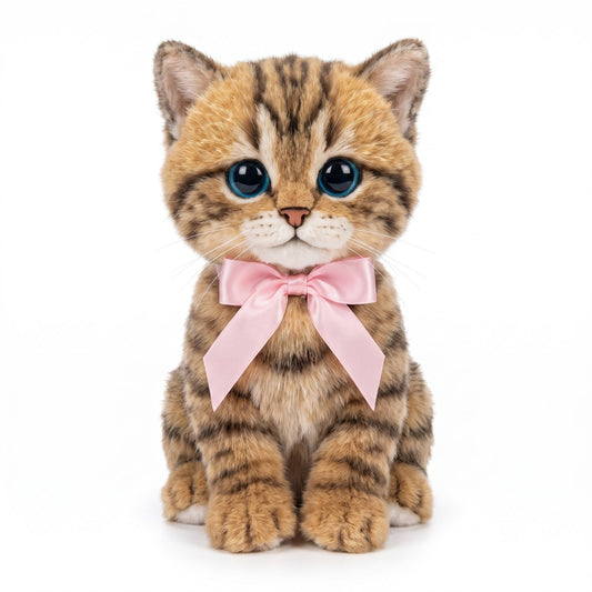 Kletshuts™ PetMate – Interaktive Kuschelkatze (atmet & schnurrt)