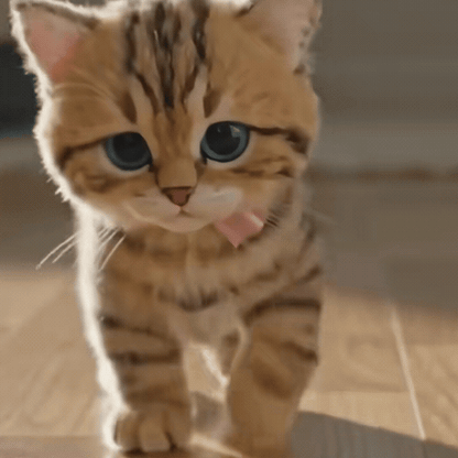 Kletshuts™ PetMate – Interaktive Kuschelkatze (atmet & schnurrt)