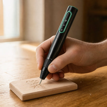 situation — FeinWerk™ Akku-Rotationsstift – Kabelloses Mini-Multitool mit über 50 Aufsätzen