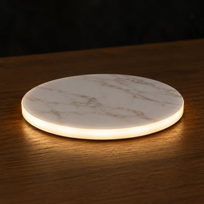 situation — GlowRing™ – Leuchtende LED-Untersetzer mit Ersatzbatterien