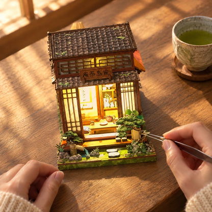 situation — ZenTeehaus™ – Japanisches Miniatur-Teehaus zum Selberbauen