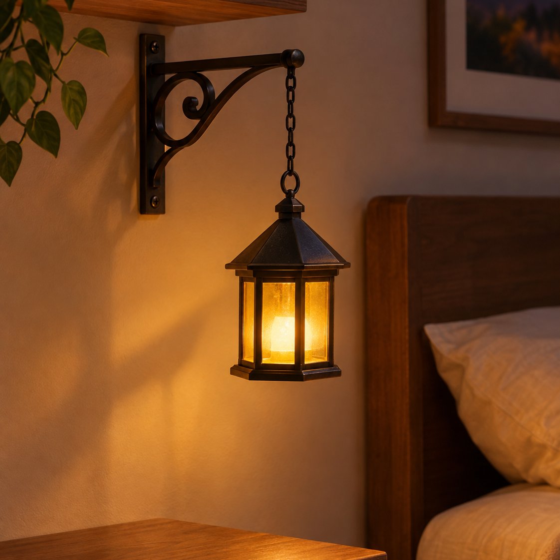 situation — BuchLaterne™ – Mini-Laterne fürs Bücherregal mit warmem LED-Licht