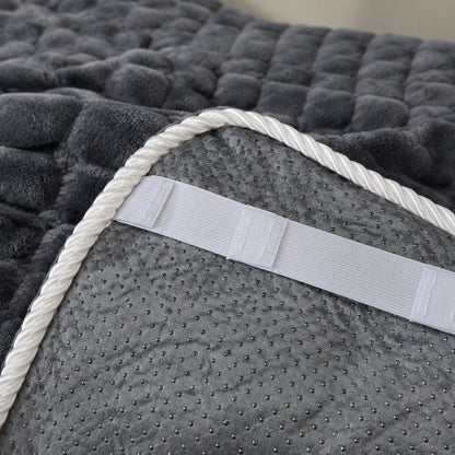 situation — CosyGrip™ – Jeté de Canapé Velours Anti-Glisse