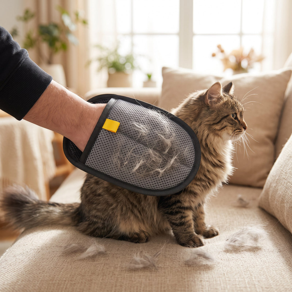 DogCatFri™ CleaningGloves – Elektrostatischer Tierhaarentferner-Handschuh (1+1 GRATIS)