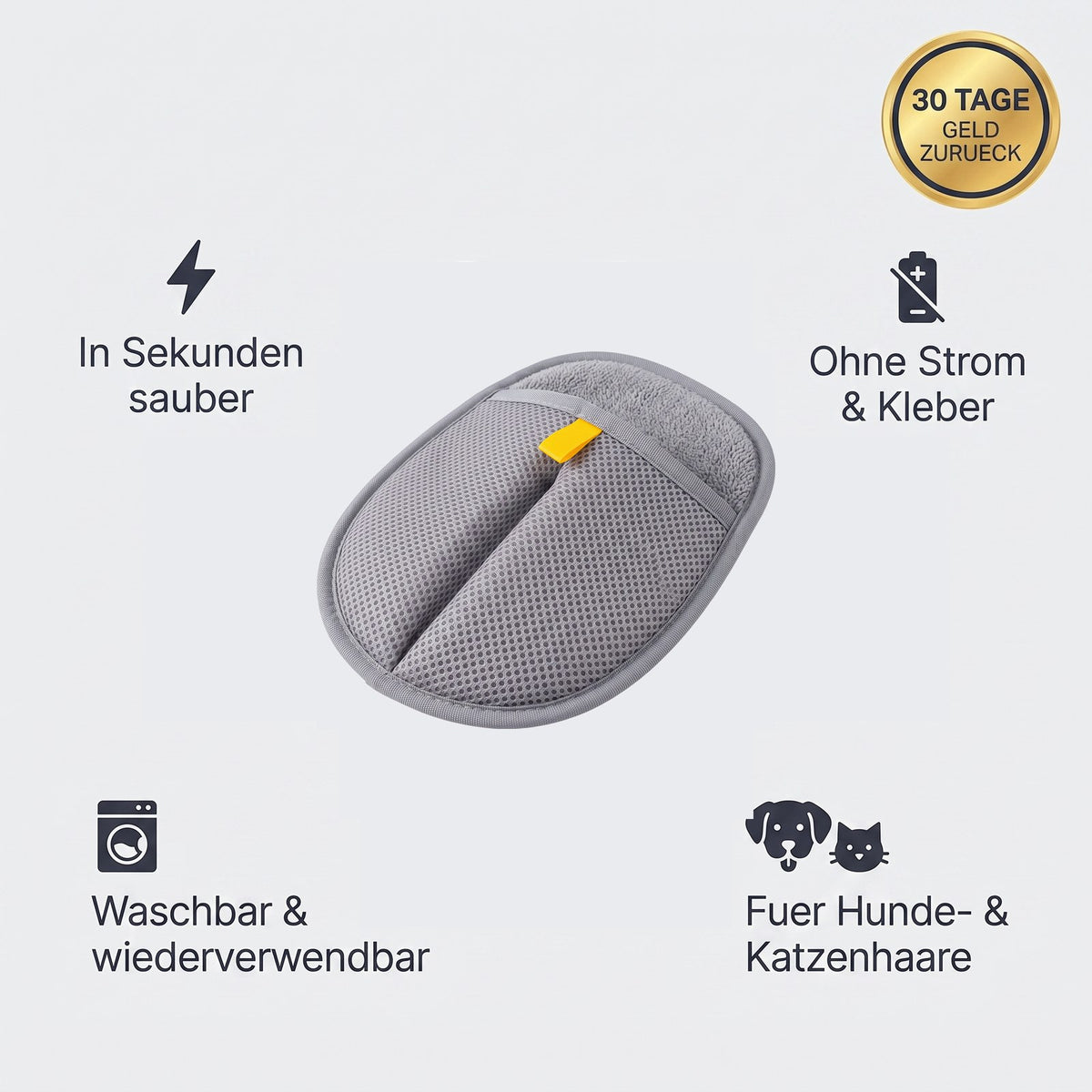 DogCatFri™ CleaningGloves – Elektrostatischer Tierhaarentferner-Handschuh (1+1 GRATIS)