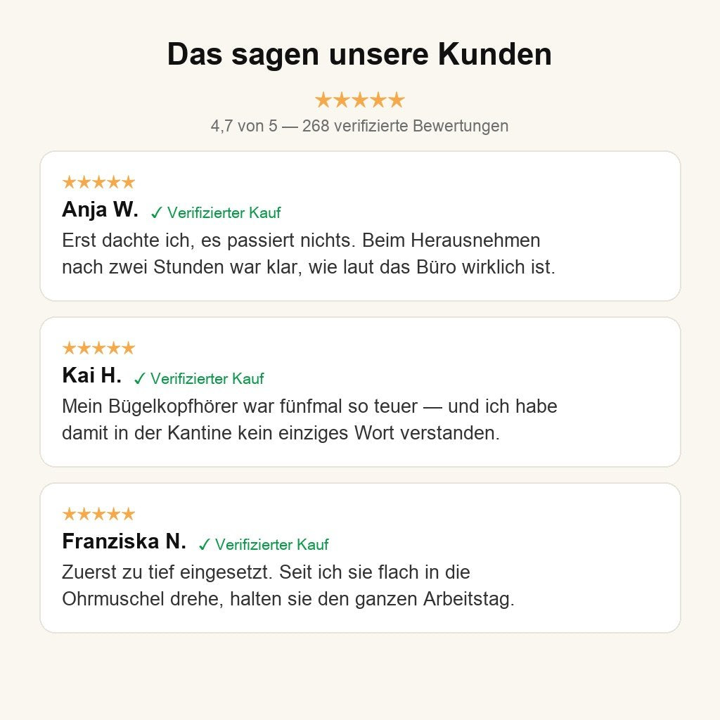 Kundenbewertungen zu KlangSanft