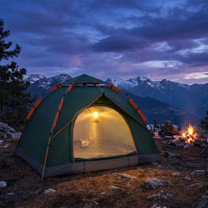 3-Sekunden Wurfzelt – Pop-up Campingzelt für 2 Personen