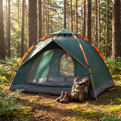 3-Sekunden Wurfzelt – Pop-up Campingzelt für 2 Personen