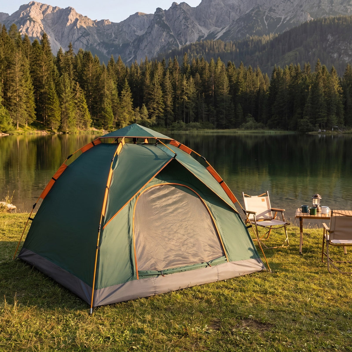 3-Sekunden Wurfzelt – Pop-up Campingzelt für 2 Personen